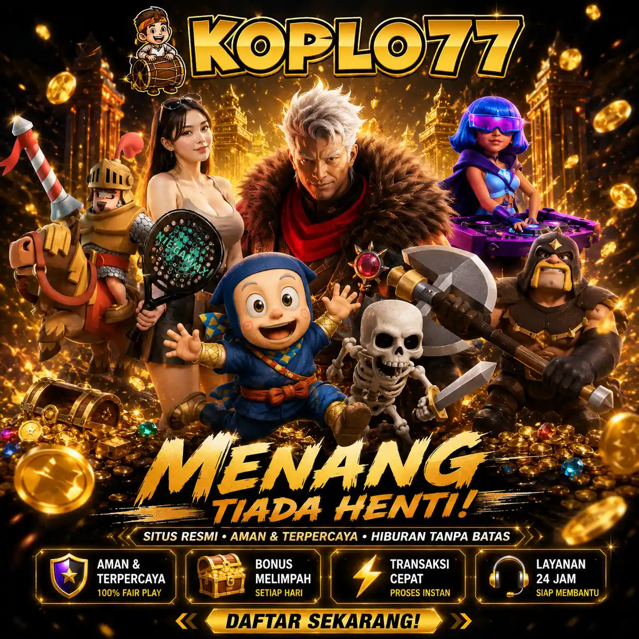 KOPLO77: Akses Resmi ke Panggung Game Online Tanpa Worry